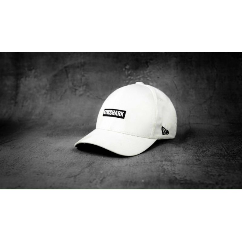 Nón kết-Mũ lưỡi trai Gymshark Cap-thời trang thể thao nam nữ - Hàng VNXK- Trắng