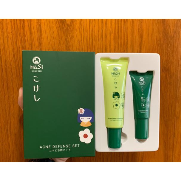 [2 items] Bộ Sản Phẩm Hỗ Trợ Giảm Mụn Hasi Puredoll Acne Defense Set