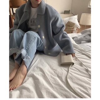 [ORDER] ÁO KHOÁC DẠ ÉP LÔNG MỊN HÀN QUỐC
