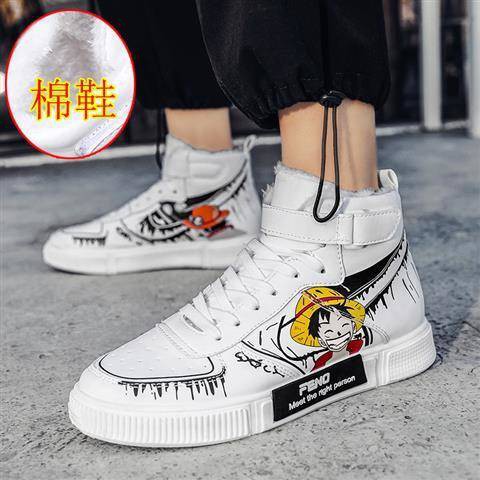 One Piece Anime High Top Thể thao Thông thường giày nam | BigBuy360 - bigbuy360.vn