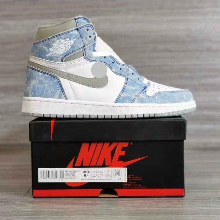 Giày Sneaker Hyper Royal Cao Cổ - Giày Thể Thao Nam Nữ JD hyper royal xanh nỉ xanh dương cao cổ mới Full boxbill | BigBuy360 - bigbuy360.vn