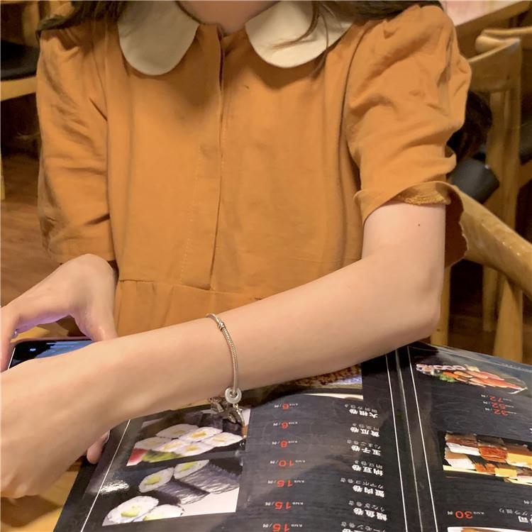 Đầm Dài Cổ Búp Bê Phong Cách Nhật Bản Dễ Thương Thời Trang Mùa Hè 2022 Dành Cho Nữ