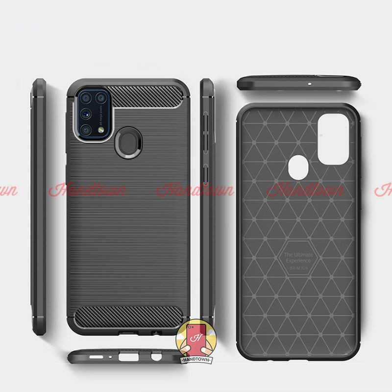 Ốp Lưng Samsung Galaxy M11 / M21 / M31 / M41 / M51 Chống Sốc Vân Phay Xước