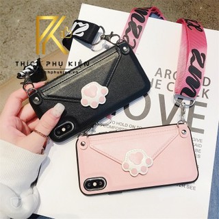 Ốp lưng túi xách + ví cho iPhone 6/6s/6 Plus/6s Plus/7/8/7 Plus/8 Plus/X/Xs/Xs Max