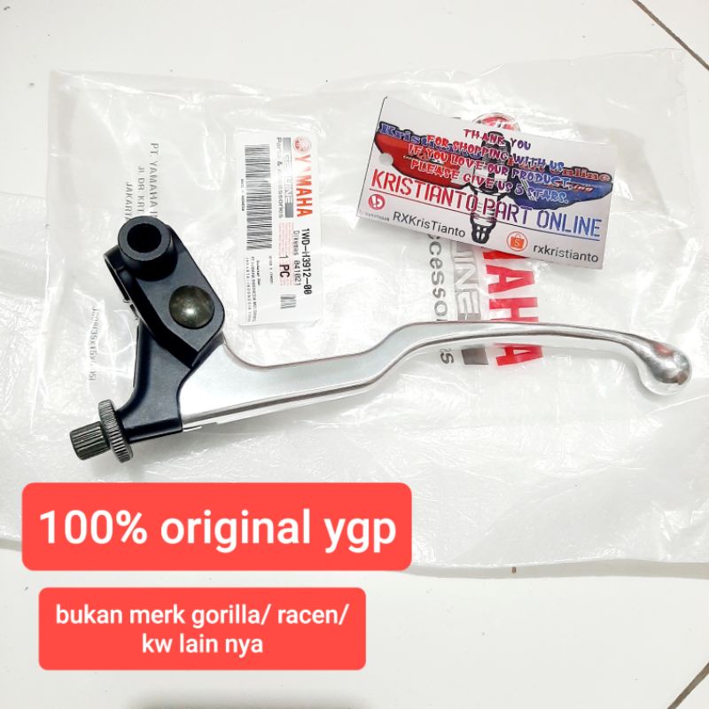 Bộ Tay Cầm Ly Hợp Trái r25 Màu Đen Bạc 100% Chính Hãng yamaha (Không Nhập Khẩu Của gorilla / racen kw