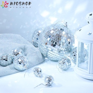 Quả cầu thủy tinh dạng treo phản quang dành cho trang trí Giáng Sinh
