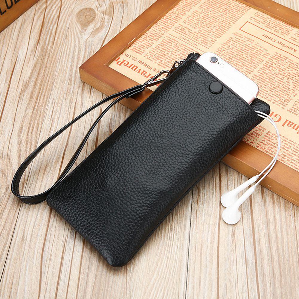 MAYSHOW Ví Dài Đựng Điện Thoại / Tiền Xu Nhiều Ngăn Thời Trang Sang Trọng Cho Nam Và Nữ