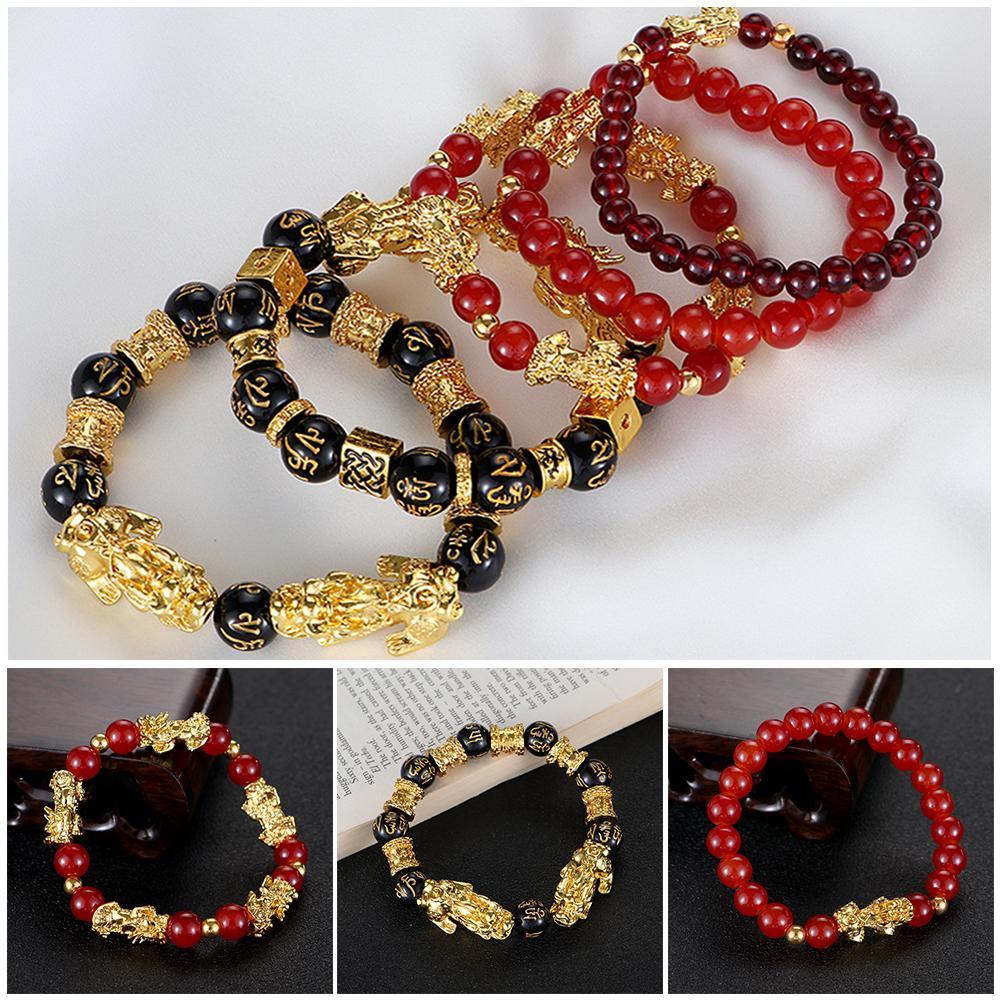 Vòng Tay Hạt Đen May Mắn Handmade