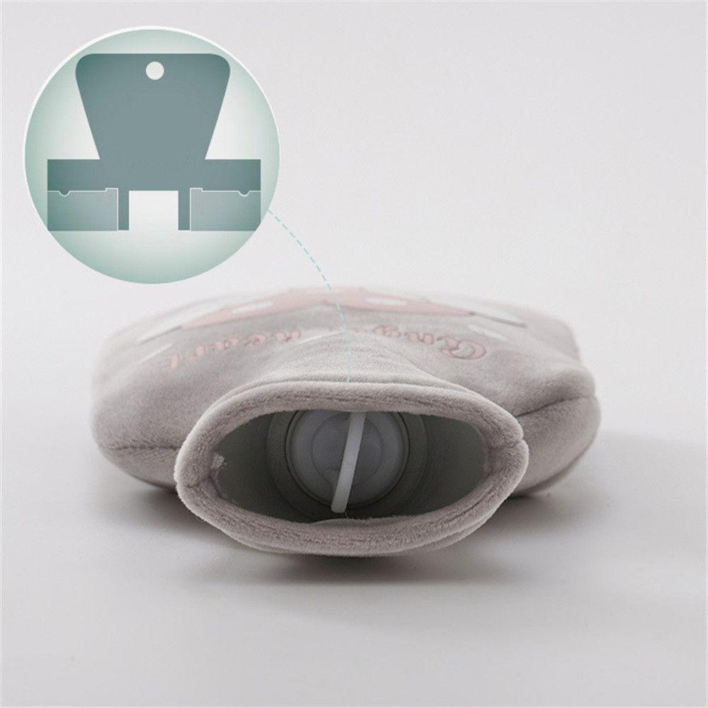 ORIENTLII Vỏ Bọc Bình Nước Nóng Giữ Ấm Tay Chất Liệu Flannel Cao Cấp