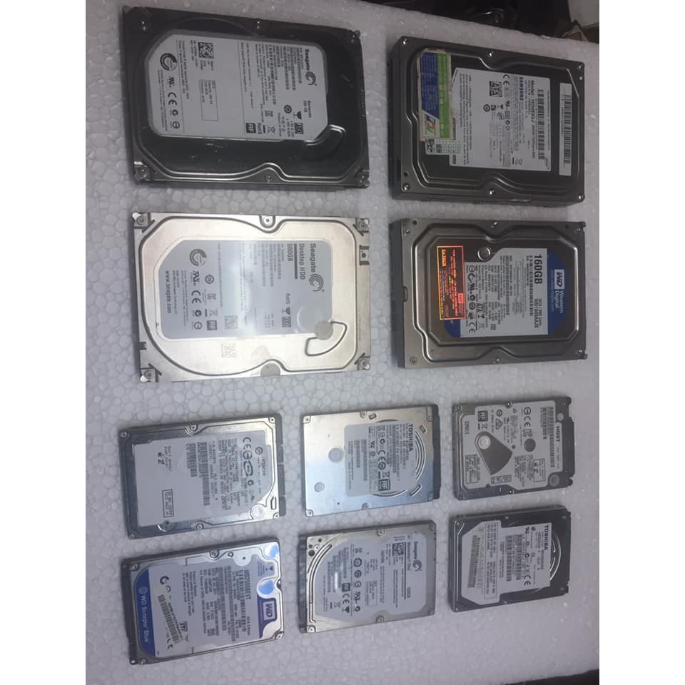 Ổ Cứng HDD Máy tính PC chuẩn SATA 160Gb Caution Kĩ Thuật