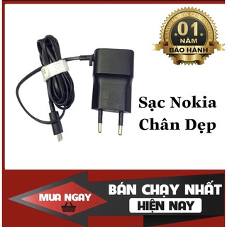 Sạc Nokia Chân Dẹp , Microusb