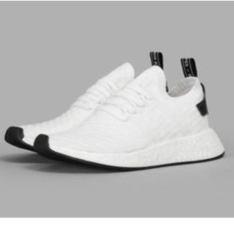 𝐂ự𝐜 𝐑ẻ GIẦY THỂ THAO Sneaker NMD R2 WHITE BLACK . Hàng như hình chất lượng tốt yu tin chất lượng | Bán Chạy| 2020 . *