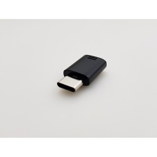 Jack chuyển Micro USB sang Type C - USB (Đen)
