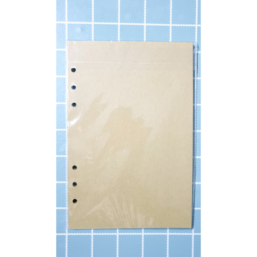 Giấy refill A5 màu kem dày dặn và nhiều kiểu dáng 100gsm