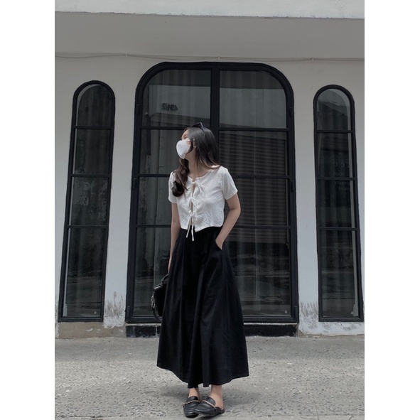 Gemie top ( áo thắt nơ)