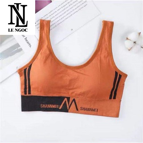 Áo bra, Bra thể thao phối sọc dáng croptop chất thun dệt thấm hút mồ hôi- LN38- Lê Ngọc Fashion | BigBuy360 - bigbuy360.vn