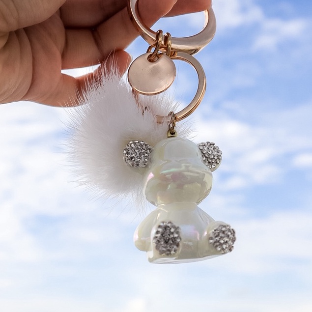 Móc khóa túi xách Storybook Candy Bear