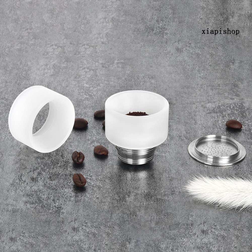 Dụng cụ nhà bếp Reusable Coffee Powder Dosing Ring for Nespresso K-fee Capsule Barista Tools