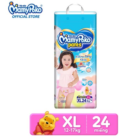 Tã Quần Cao Cấp Jumbo Mamypoko XL24/XXL20/XXXL14/2xl38