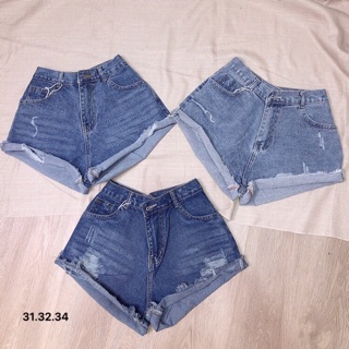 Quần short jean bigsize