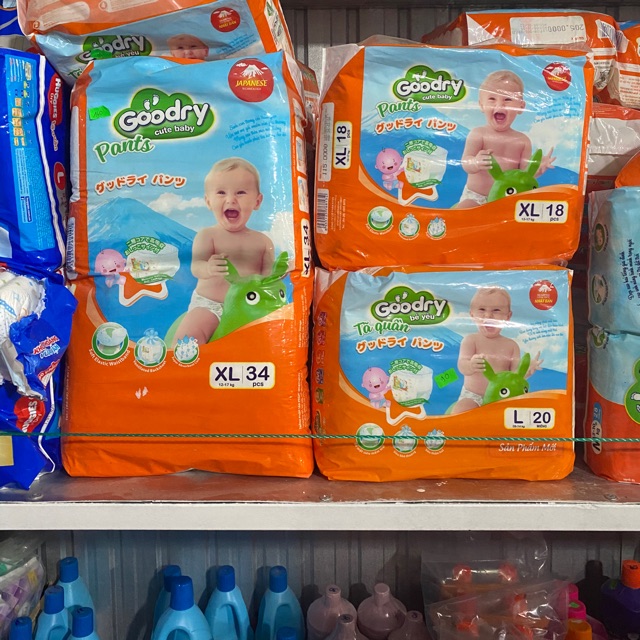 Tã quần Goodry / L38/ XL34/