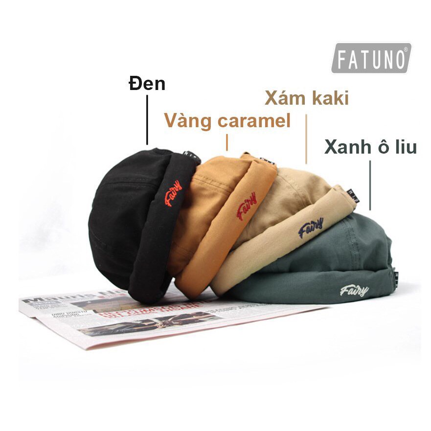 Mũ tròn dưa hấu unisex (miki hat) thời trang nam nữ, phong cách Retro Hàn Quốc hot trend 2022