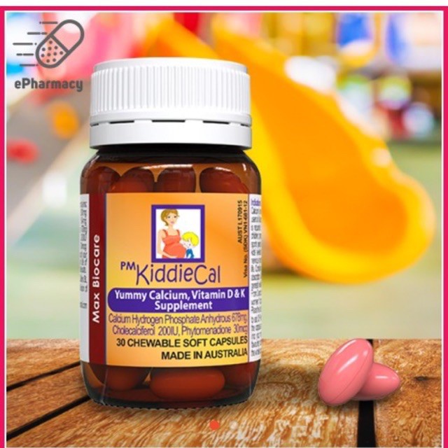 [CHÍNH HÃNG] ✅ Canxi dành cho mẹ bầu và bé KiddieCal Úc | BigBuy360 - bigbuy360.vn