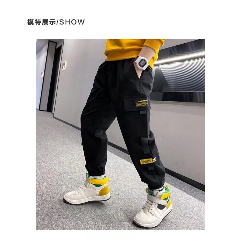 Quần Dài Thể Thao Thời Trang Mùa Thu Cho Bé Trai