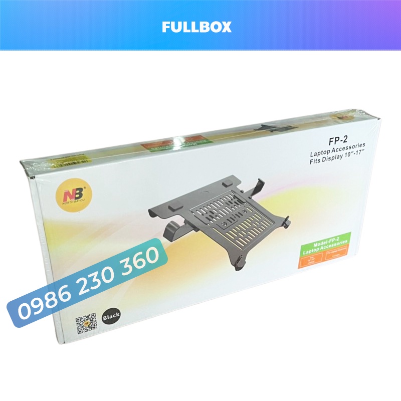 Giá Đỡ , Kẹp Laptop NB FP-2 Chính Hãng North Bayou Hỗ Trợ 10-17 Inch - Lưu Ý : Sản phẩm lẻ chưa bao gồm tay đỡ