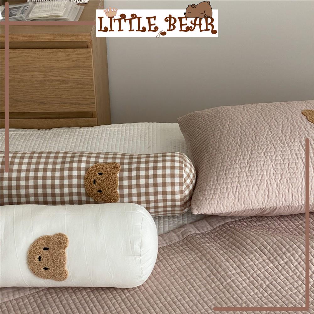 Gối ôm cho bé cotton cao cấp phong cách hàn quốc- Little Bear