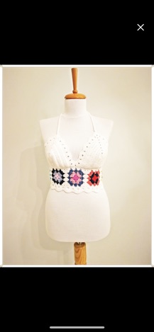 Crochet crotop