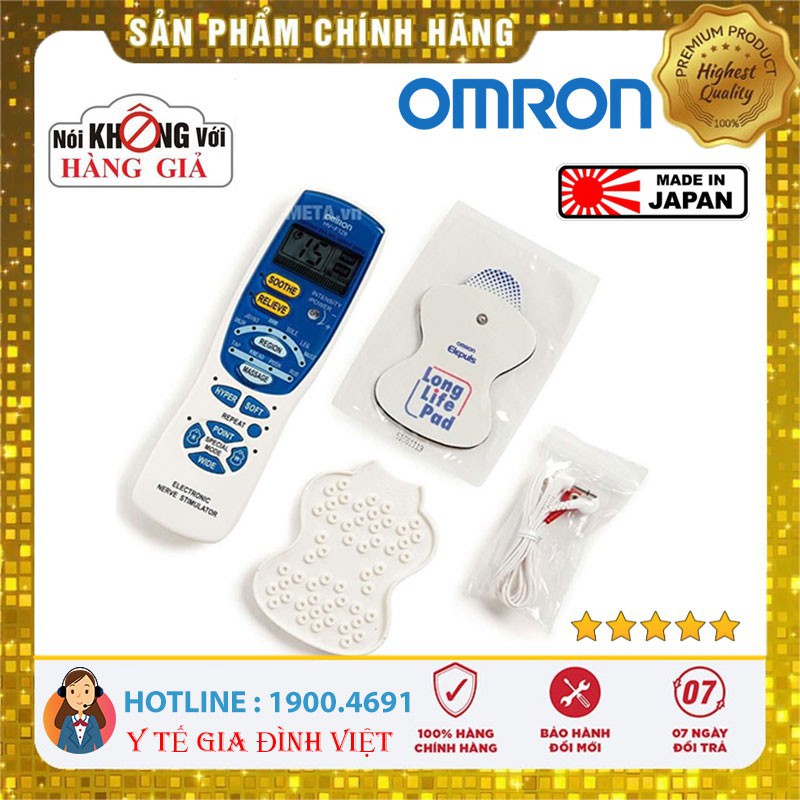 Miếng dán điện cực máy massage xung điện Omron