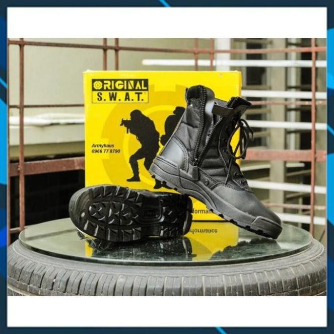 Giày SWAT Cổ Cao Màu Đen ( Size 36-46) AL6 . ' #