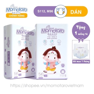 Tả/Bỉm Quần/Dán Momotaro S/M/L/XL/XXL 58 miếng/1gói