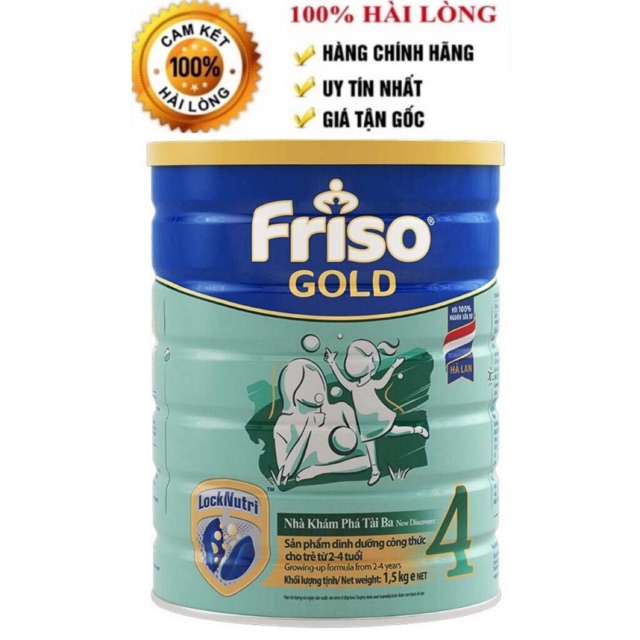 Sữa Friso gold số 4 1500g