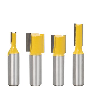 Bộ 4 mũi phay gỗ thẳng cốt 1/2