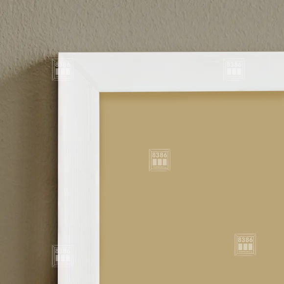 Bộ 11 Khung ảnh màu trắng trơn đẹp giá tại Xưởng (được Sơn màu từ gỗ thông thật)