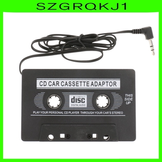 Aux Ô Tô Âm Thanh Nhỏ Gọn Cassette Đen Transverter Adapter Cho MP3 CD