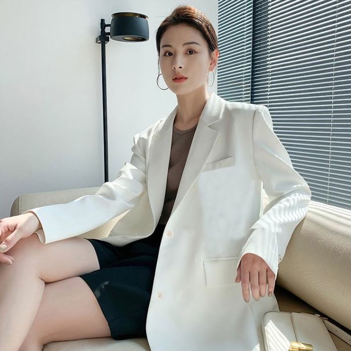 Áo khoác blazer dáng rộng phong cách Hàn Quốc thời trang mùa thu  dành cho nữ