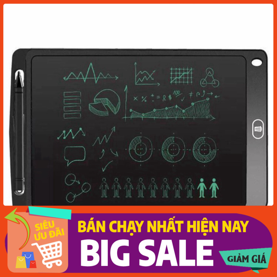 [FREE SHIP] 💥[BẢN MỚI NHẤT]💥Bảng Viết Ipad Thông Minh Tự Xóa Màn Hình LCD 8.5 inch💥 SIÊU HOT💥