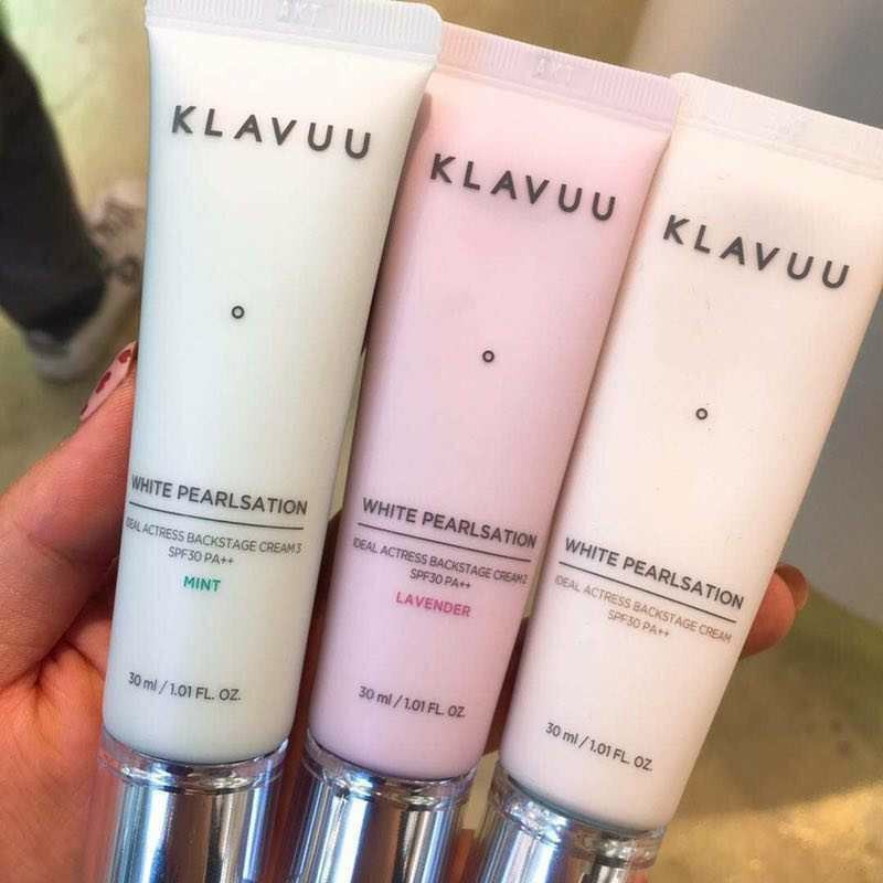 [CÓ HÓA ĐƠN LOTTEDUTYFREE] Kem lót Klavuu IDEAL ACTRESS BACKSTAGE CREAM 30ml | BigBuy360 - bigbuy360.vn