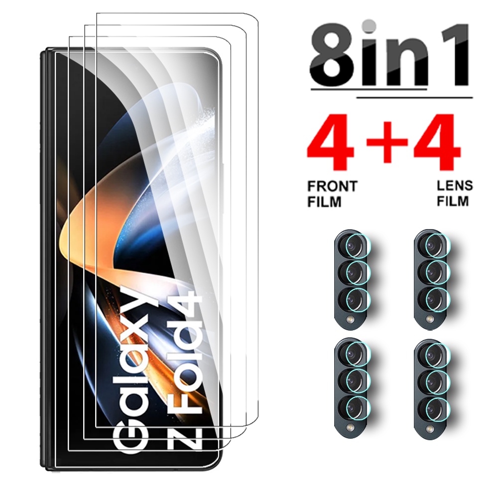 Kính cường lực 8 trong 1 bảo vệ màn hình và ống kính máy ảnh dành cho Samsung Galaxy Z fold 4 5g chất lượng