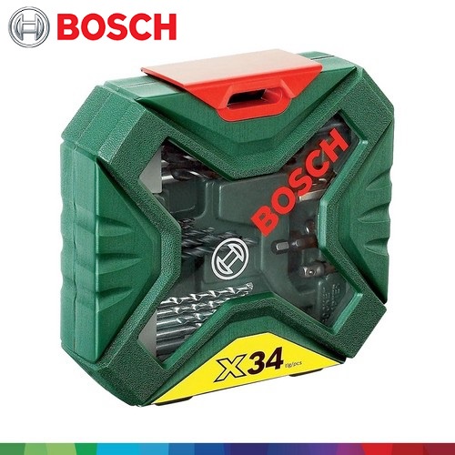 Bộ mũi khoan và vặn vít X-Line 34 món Bosch