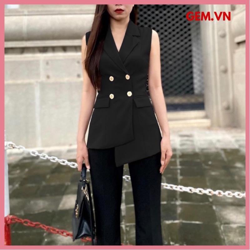 Áo vest sát nách kiểu dáng đẹp trẻ trung phong cách năng động công sở hay đi học đều được cực kì tôn dáng
