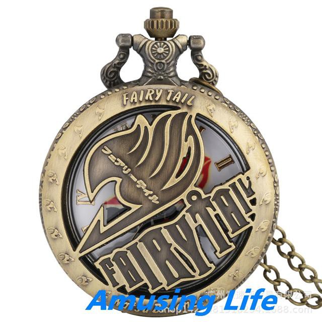 Quartz Pocket Watch Retro Anime Fairy Tail Của Đuôi Lớn Đồng Hồ Bỏ Túi Rỗng Thạch Anh Quà Tặng Kỷ Niệm Bảng Xếp Hạng Thư