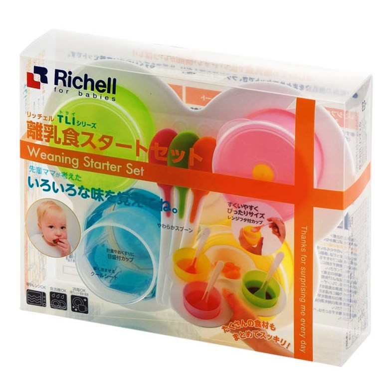 BỘ ĂN DẶM KHỞI ĐẦU RICHELL