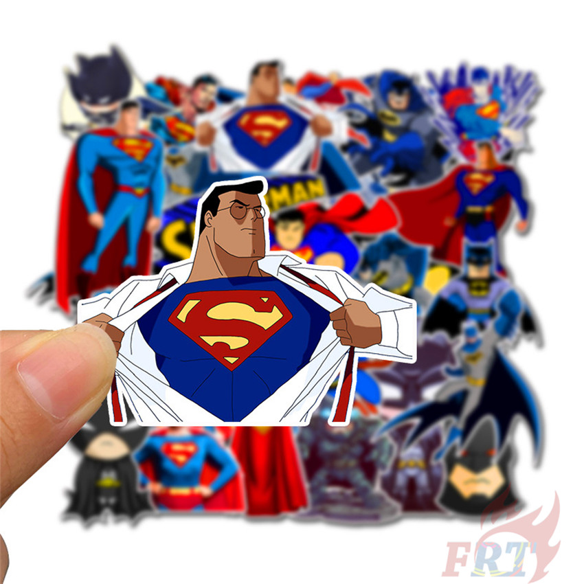 ❉ DC Superhero - Justice League Batman VS Superman Stickers ❉ 45Pcs/Set DIY Fashion Waterproof Mixed Doodle Decals Stickers