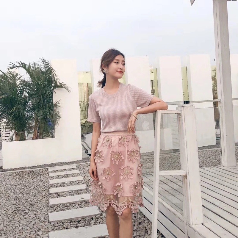 chân váy hãng NH phong cách boutique