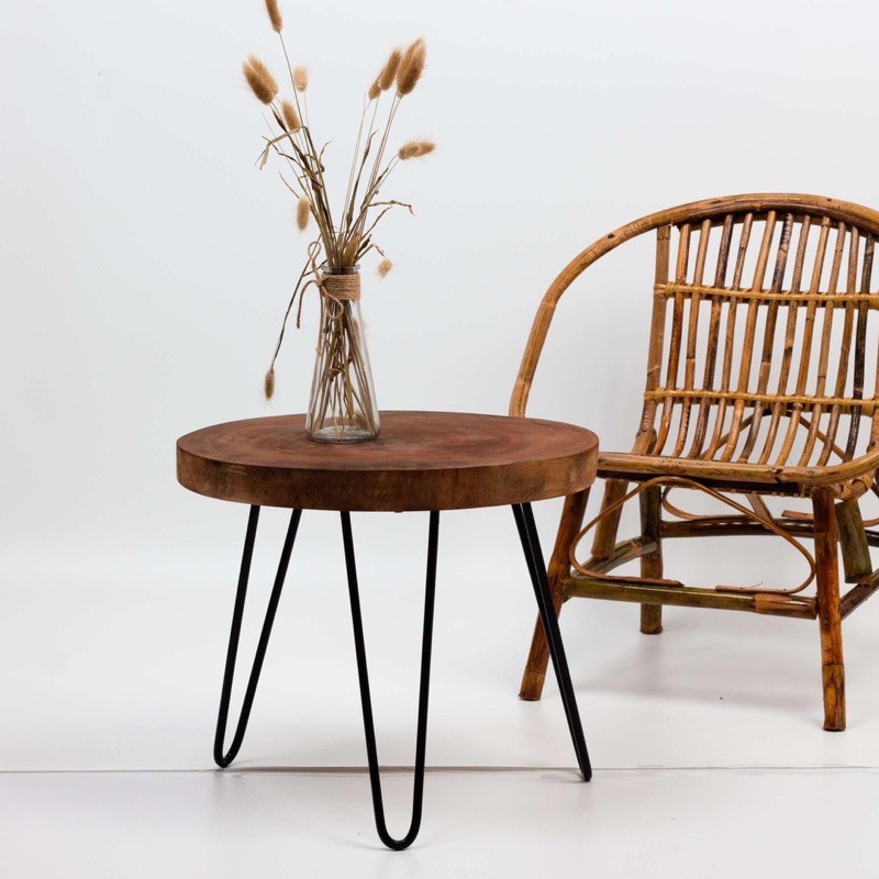 Ghế mây con sò tự nhiên