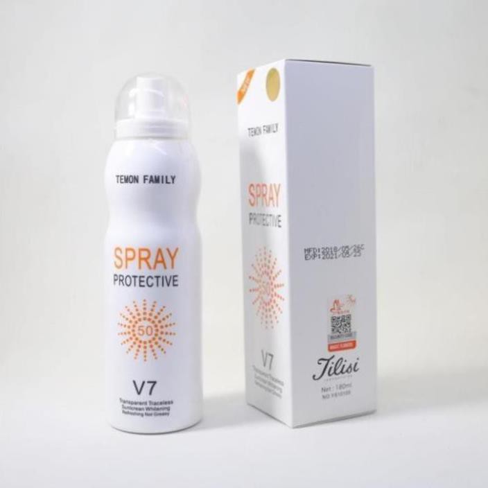 Xịt chống nắng hàn quốc sun screen v7 chống nắng hiệu quả làm trắng da - xịt chống nắng hàn quốc sun screen v7 200ml